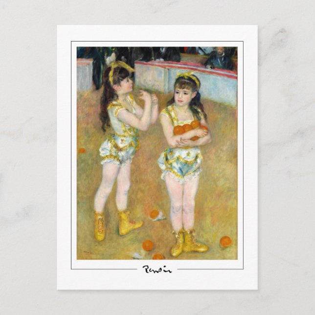 Pierre-Auguste Renoir #19-3 - Finkonstkort Vykort (Framsida)
