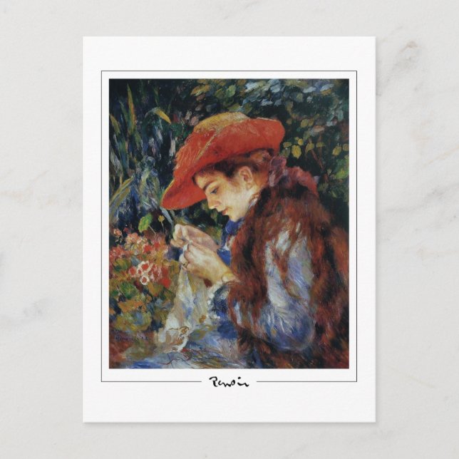 Pierre-Auguste Renoir #289-2 - Finkonst Postkort Vykort (Framsida)