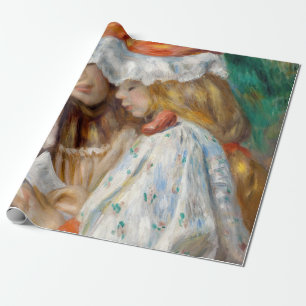 Pierre-Auguste Renoir - 2 Girls Reading Presentpapper
