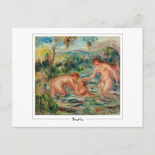 Pierre-Auguste Renoir #332 - Finkonst Postkort Vykort (Framsida)