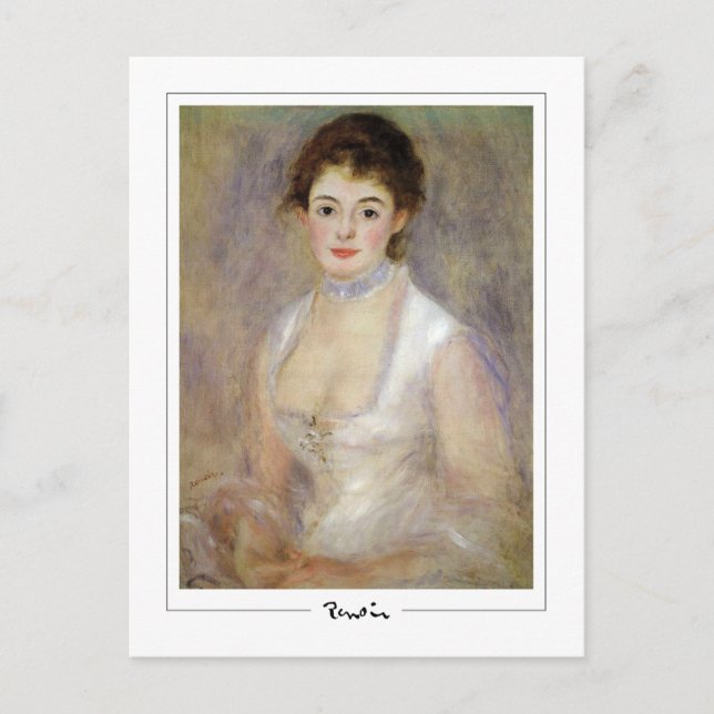 Pierre-Auguste Renoir #432-3 - Finkonst Postkort Vykort (Framsida)