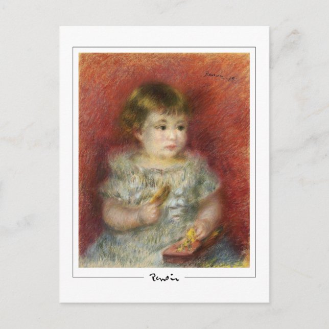 Pierre-Auguste Renoir #503-2 - Finkonst Postkort Vykort (Framsida)