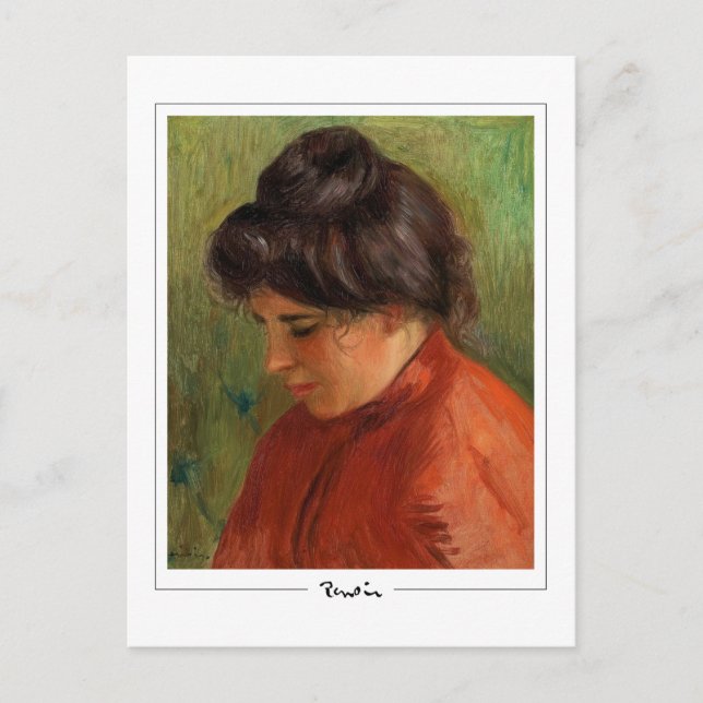 Pierre-Auguste Renoir #536 - vykort för konst (Framsida)