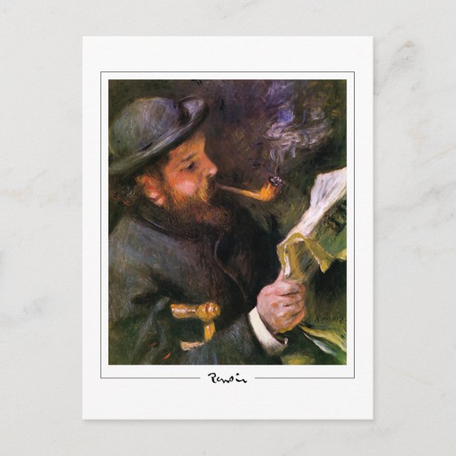 Pierre-Auguste Renoir #587-2 - Finkonstkort Vykort (Framsida)