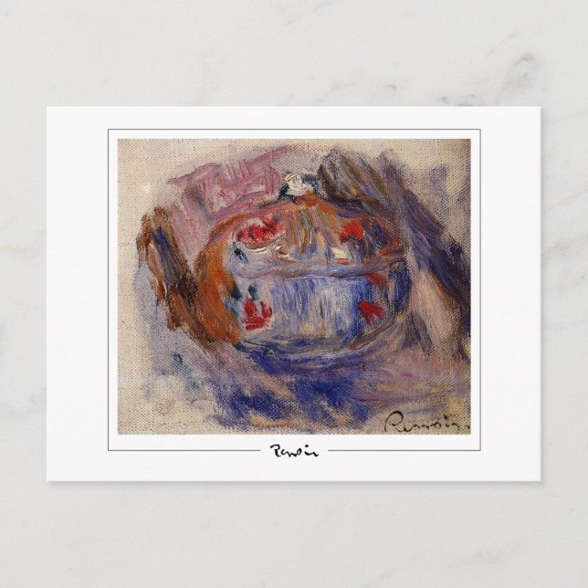 Pierre-Auguste Renoir #601-3 - vykort för konst (Framsida)
