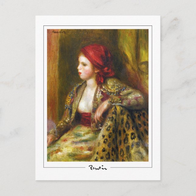 Pierre-Auguste Renoir #611-3 - Finkonst Postkort Vykort (Framsida)