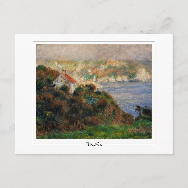 Pierre-Auguste Renoir #9-3 - Finkonstkort Vykort (Framsida)