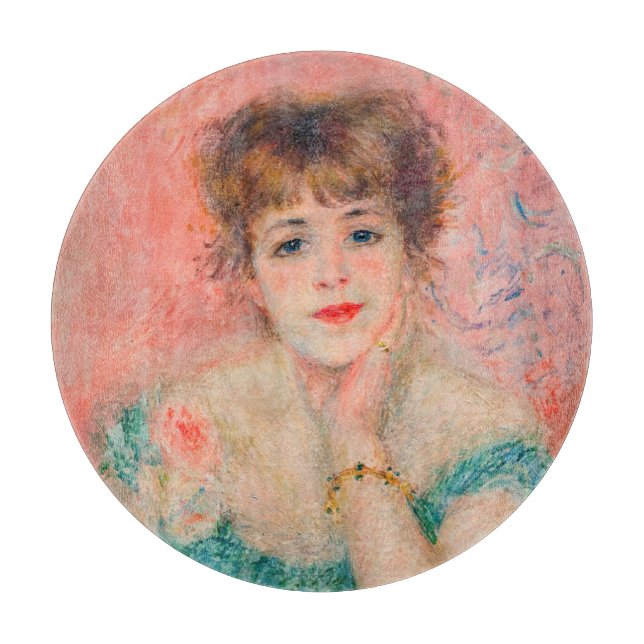 Pierre-Auguste Renoir - Actress Jeanne Samary (Framsidan)