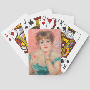 Pierre-Auguste Renoir - Actress Jeanne Samary Casinokort