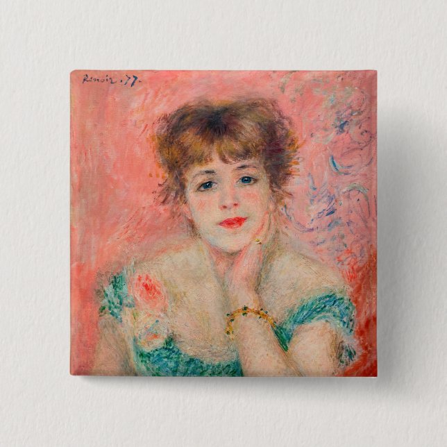Pierre-Auguste Renoir - Actress Jeanne Samary Knapp (Framsida)