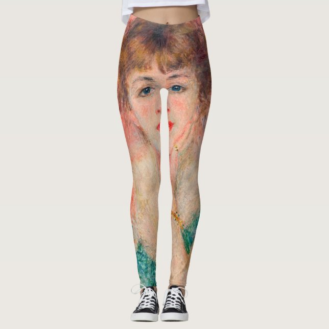 Pierre-Auguste Renoir - Actress Jeanne Samary Leggings (Framsida)