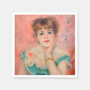 Pierre-Auguste Renoir - Actress Jeanne Samary Pappersservett