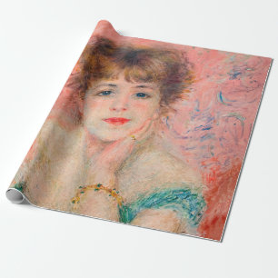 Pierre-Auguste Renoir - Actress Jeanne Samary Presentpapper
