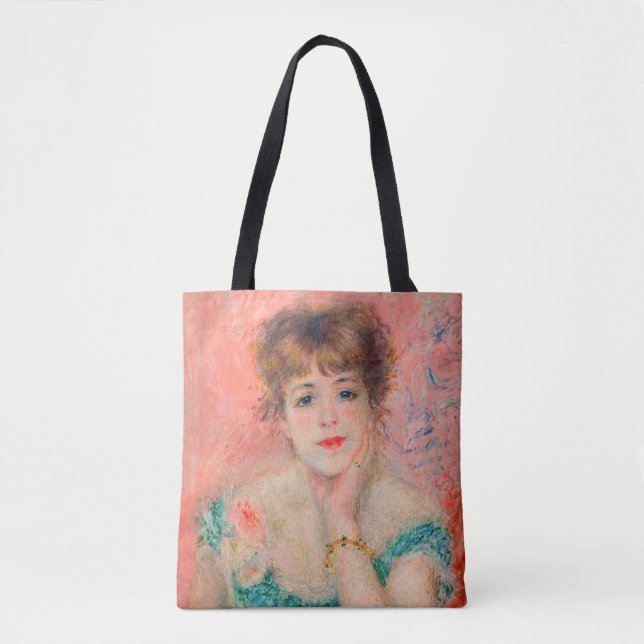 Pierre-Auguste Renoir - Actress Jeanne Samary Tygkasse (Framsida)