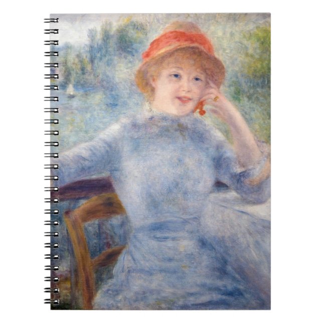 Pierre Auguste Renoir - Alphonsine Fournaise Anteckningsbok (Framsidan)