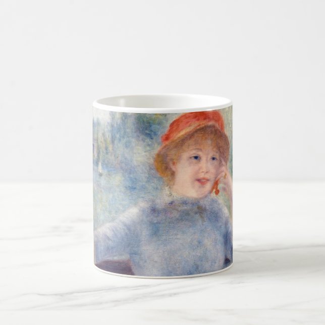 Pierre Auguste Renoir - Alphonsine Fournaise Kaffemugg (Center)