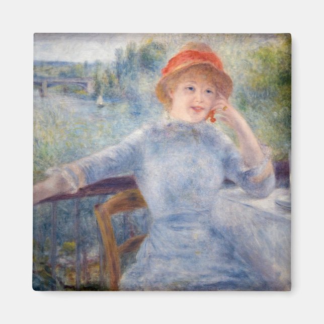 Pierre Auguste Renoir - Alphonsine Fournaise Magnet (Framsidan)