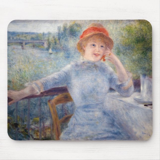 Pierre Auguste Renoir - Alphonsine Fournaise Musmatta (Framsidan)