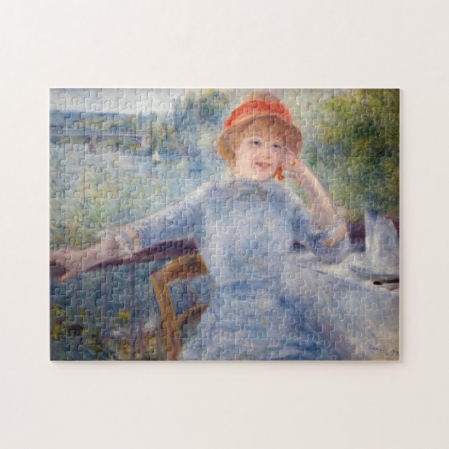 Pierre Auguste Renoir - Alphonsine Fournaise Pussel (Horisontell)