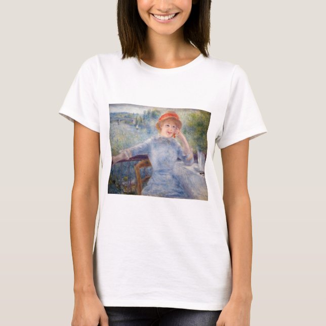 Pierre Auguste Renoir - Alphonsine Fournaise T Shirt (Framsida)