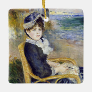 Pierre-Auguste Renoir - av Seashore Julgransprydnad Keramik