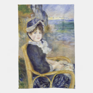 Pierre-Auguste Renoir - av Seashore Kökshandduk