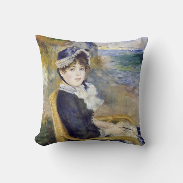 Pierre-Auguste Renoir - av Seashore Kudde (Framsida)