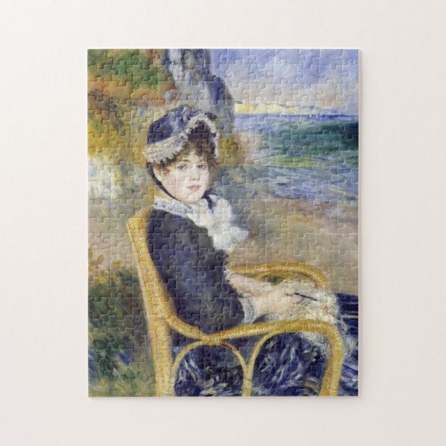 Pierre-Auguste Renoir - av Seashore Pussel (Vertikal)