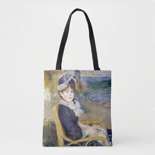 Pierre-Auguste Renoir - av Seashore Tygkasse (Framsida)