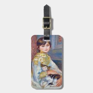 Pierre-Auguste Renoir - Barn med katt Bagagebricka