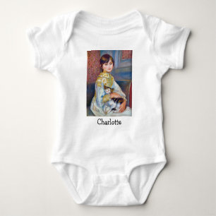 Pierre-Auguste Renoir - Barn med katt T Shirt