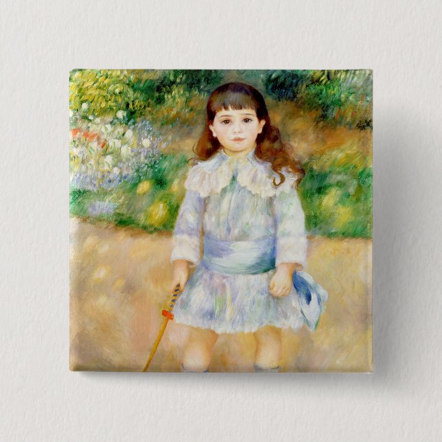 Pierre-Auguste Renoir - Barnbarn med piska Knapp (Framsida)