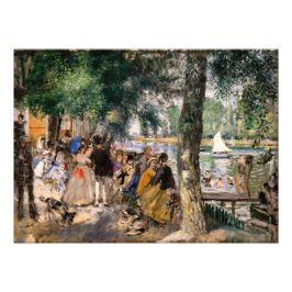 Pierre-Auguste Renoir - Bathing on Seine Fototryck