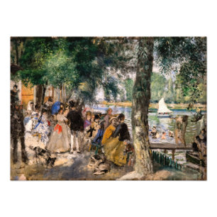 Pierre-Auguste Renoir - Bathing on Seine Fototryck