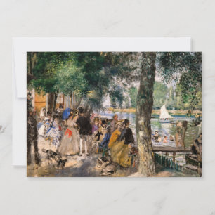Pierre-Auguste Renoir - Bathing on Seine Inbjudningar
