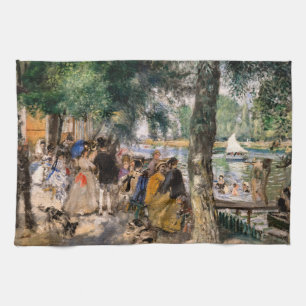 Pierre-Auguste Renoir - Bathing on Seine Kökshandduk