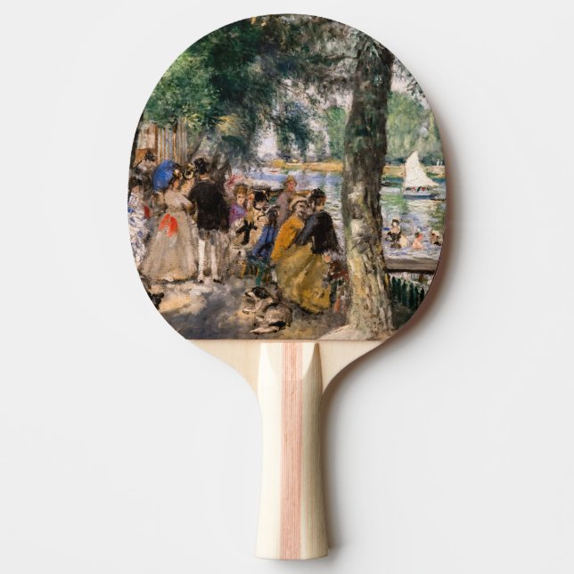 Pierre-Auguste Renoir - Bathing on Seine Pingisracket (Framsidan)