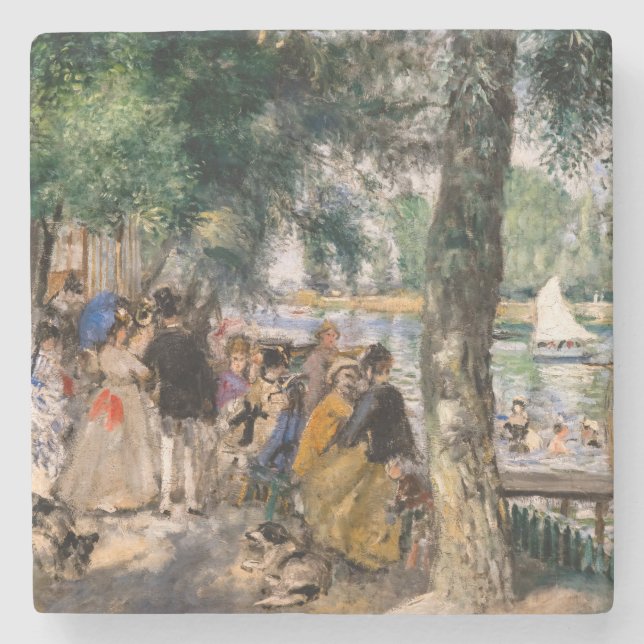 Pierre-Auguste Renoir - Bathing on Seine Stenunderlägg (Framsidan)