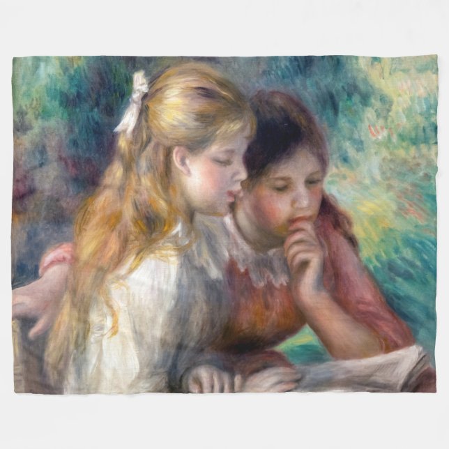 Pierre-Auguste Renoir - behandlingen Fleecefilt (Framsidan (Horisontell))