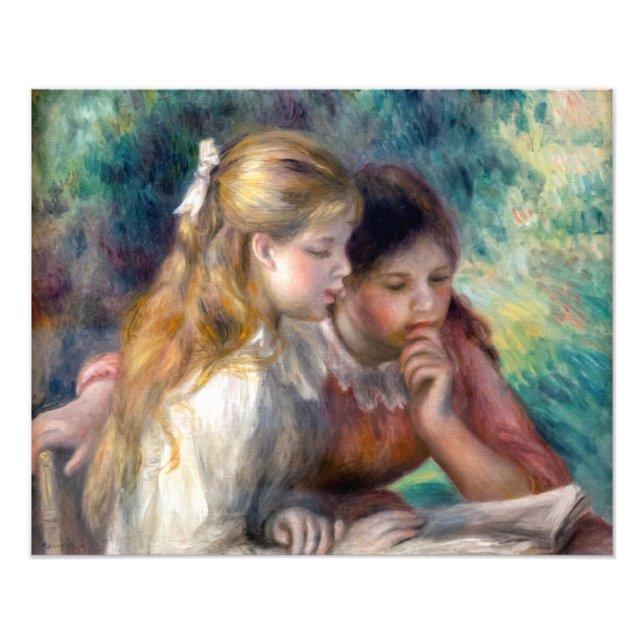 Pierre-Auguste Renoir - behandlingen Fototryck (Framsidan)