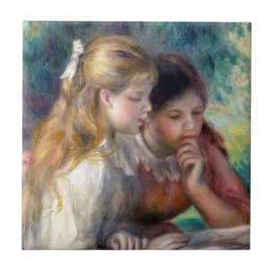 Pierre-Auguste Renoir - behandlingen Kakelplatta