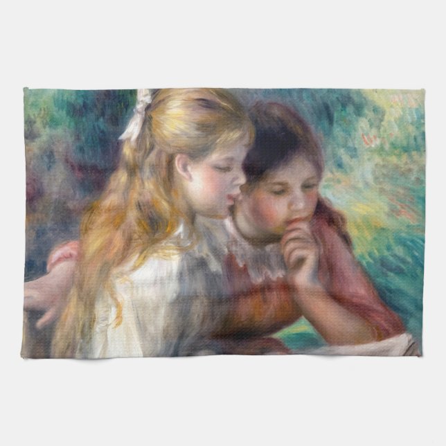 Pierre-Auguste Renoir - behandlingen Kökshandduk (Horisontell)