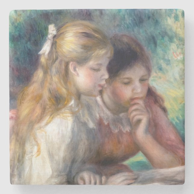 Pierre-Auguste Renoir - behandlingen Stenunderlägg (Framsidan)