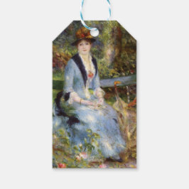 Pierre-Auguste Renoir - Bland rosorna Presentetikett