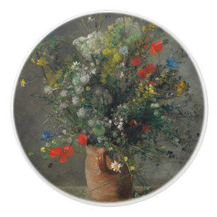 Pierre-Auguste Renoir - Blommor i Vas 1866 Knopp