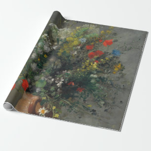 Pierre-Auguste Renoir - Blommor i Vas 1866 Presentpapper