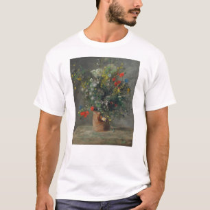 Pierre-Auguste Renoir - Blommor i Vas 1866 T Shirt