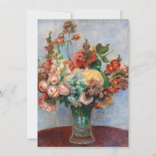 Pierre-Auguste Renoir - Blommor i Vas Inbjudningar