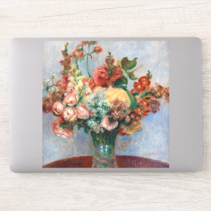 Pierre-Auguste Renoir - Blommor i Vas Klistermärken