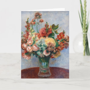 Pierre-Auguste Renoir - Blommor i Vas Kort